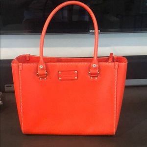 Kate Spade Orange Pocketbook Purse